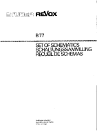 Revox B-77-Schematic 